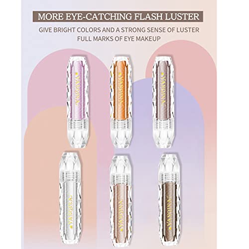 LICHENGTAI Ombretto Occhi Liquido, Ombretto