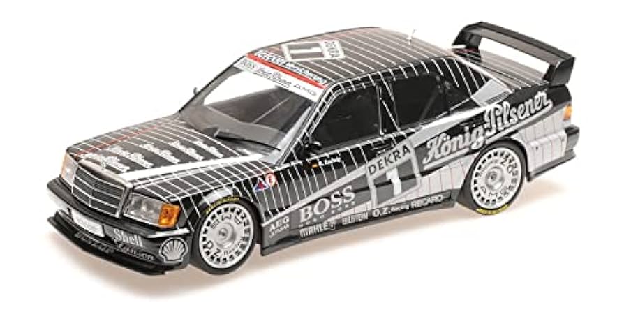 メルセデス ベンツ 190 EVO 1993 ミニカー ミニチャンプス Minichamps 1:43 JVオマンメルセデス・ベンツ190エボII DTM 1993