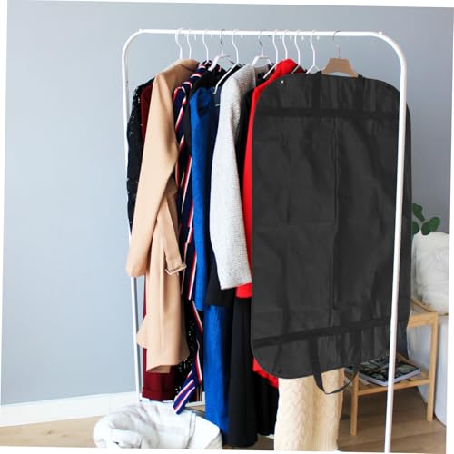 PRETYZOOM Thick Garment Bag for Suits and Dresses Non-Woven Fabric Storage Cover 1-Piece Lightweight Suit Luggage Organizer for Travel and Wardrobe Protection Breathable and Wrinkle-Free4