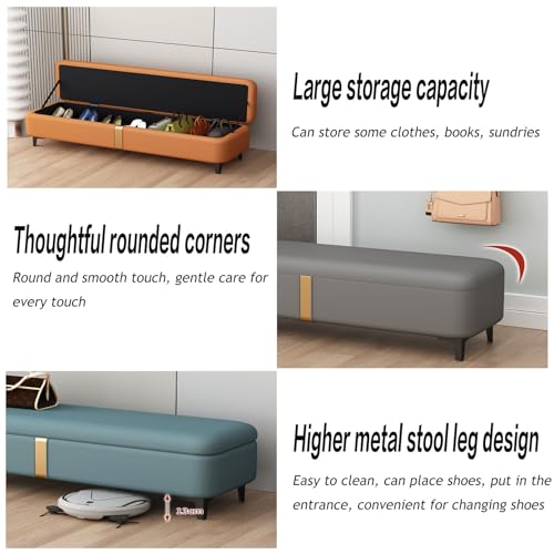 Pouf de rangement chic pour sublimer votre entrée ou votre chambre - 7