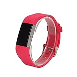 Shanyue Bands for Fitbit Charge 2, Classic Fitness Replacement Accessories Wrist Band for 2016 Fitbit Charge 2 HR, 10 Colors