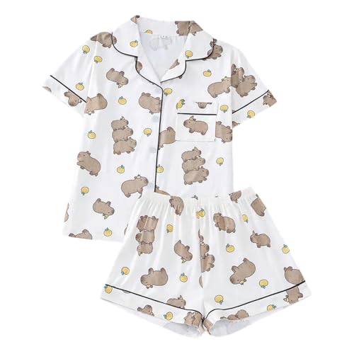 Short et cardigan en soie de lait pour ensemble de détente et tenue de nuit