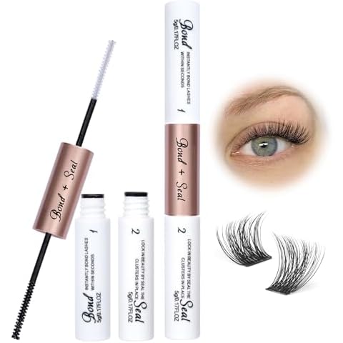 Lash Bond and Seal Eyelash Glue Strong Hold Lash Glue and Sealant Waterproof Long Lasting Eyelash Bond for DIY Eyelash Extensions Cover