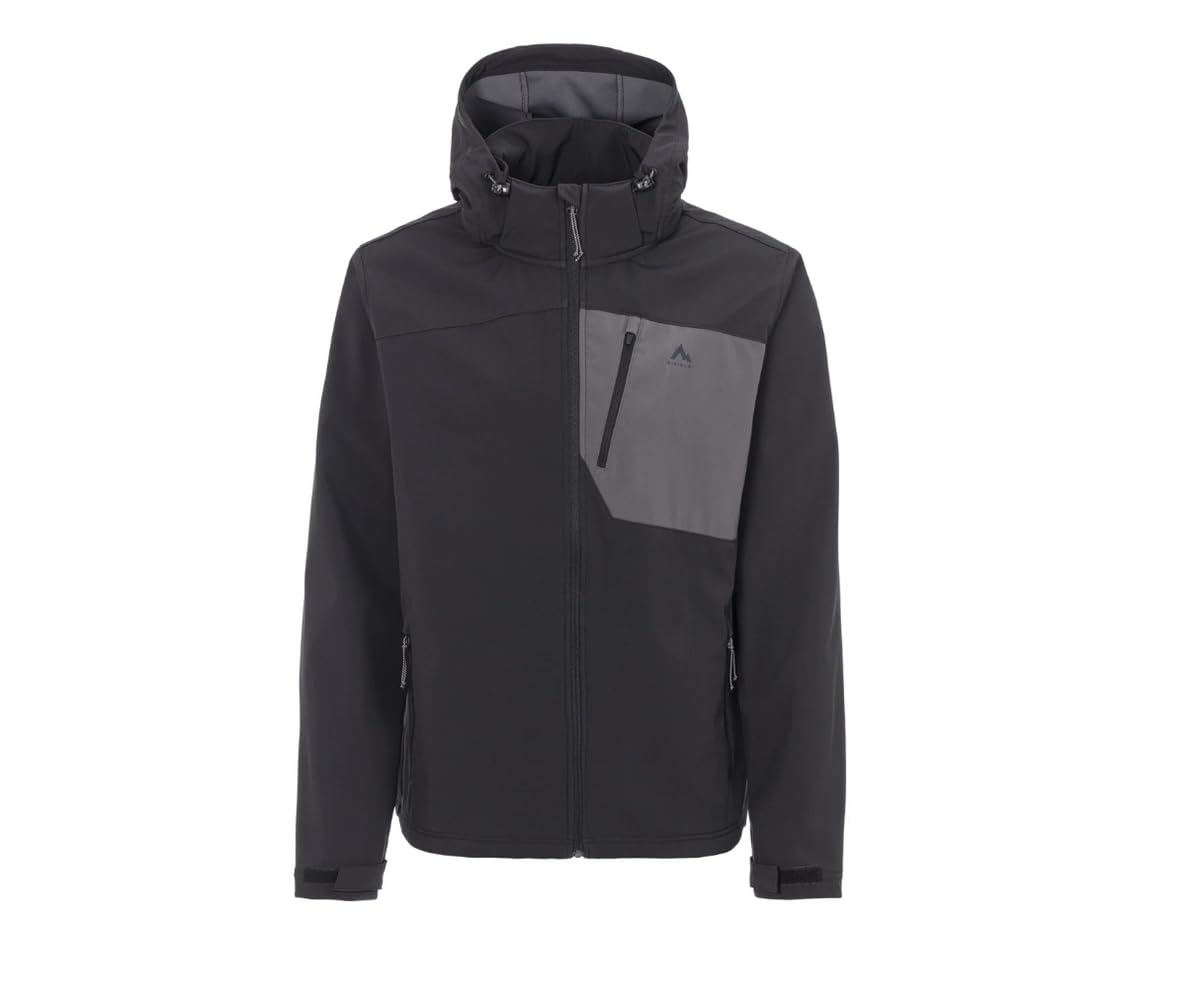 Mckinley Mężczyźni Mount Bona Kurtka softshellowa Black/Anthracite XL
