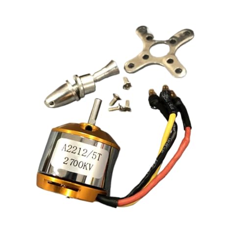 1PCS A2212uVX[^[930KV 1000KV 1400KV 2200KV 2450KV 2700KV RC Aircraft Plane Multirotor Universal Brushless Outrunner Motor Com