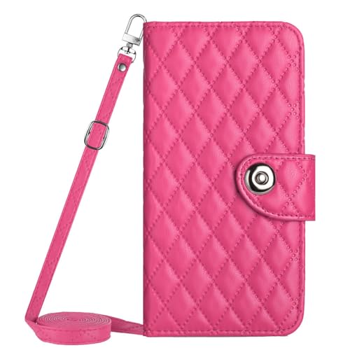 Étui pour T-Mobile Revvl 6 5G rouge rose pour éviter les chutes