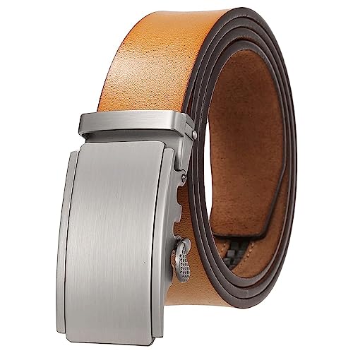 KKNERVEQ Men's Belt, Leather Belts, Fashion Mens Belt, Belt Men, for Men