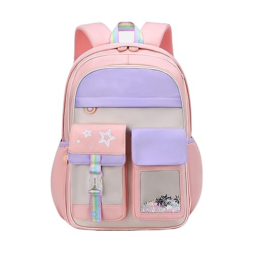 Mochilas escolares con bonito diseño de prensa de café y estructura ligera para secundaria