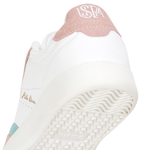 Image of U.S. Polo ASSN. Renata Off White Sneakers Shoes with Premium Upper