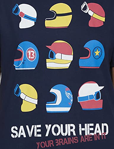 Image of Max Men's Printed Slim Fit T-Shirt
