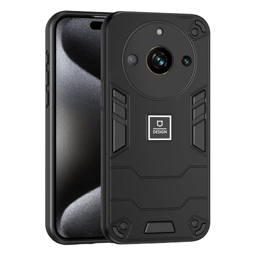Paquetes de fundas para teléfono Compatible con OPPO Realme Narzo 60 Pro 2023/Realme 11 Pro/Realme 11 Pro Plus Funda de grado militar a prueba de caídas Funda protectora de cuerpo completo de goma TPU