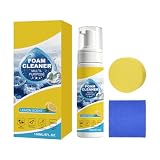 Limpiador de espuma multifuncional - La solución de limpieza definitiva, Limpiador de espuma Limpiador de espuma, 4 en 1 Multi-Enzyme Foam Cleaner 5oz, Cuero y plástico para la limpieza del interior