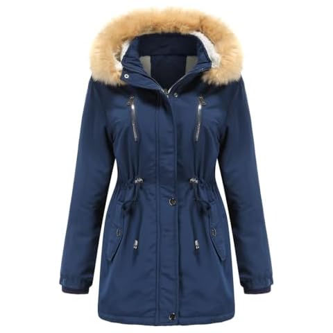 YFFUSHI Women's Warm Faux Fur Jacket Cover