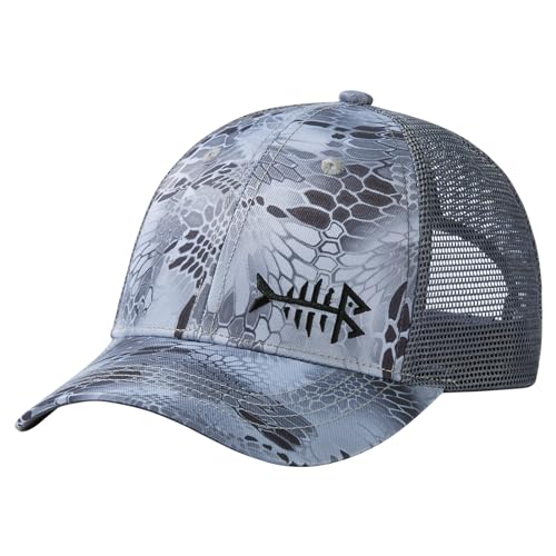 Image of BASSDASH Altimate Fishing Hat Mesh Back for Men Women Adjustable Baseball Trucker Cap