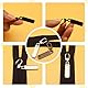 TEOZBLU 10 Stück Ersatzteile Reißverschluss Zipper, Reisverschlussreparaturset zipper, Universal Reißverschluss Zipper, für Koffer Mantel Stiefel Jackenrucksäcke