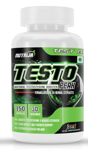 Image of NutriJa Testo Peak 150 Capsules (Pack of 2)