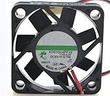 KDE0504PFV2 5V 0.14A 0.7W 5800RPM 40X40X10MM 2-Wire Cooling Fan