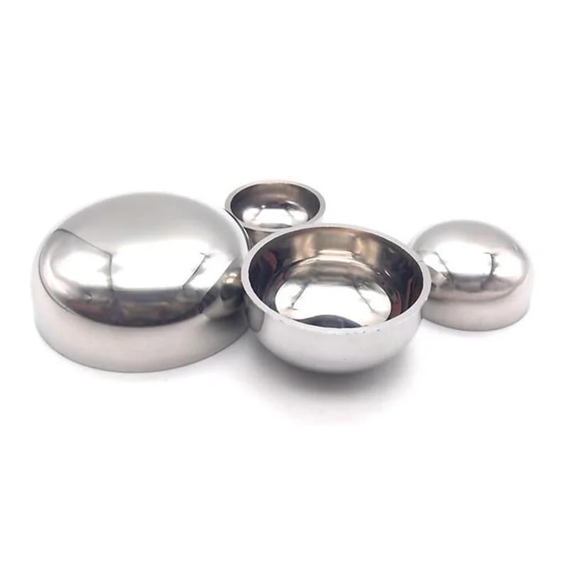 1pc 304 Stainless Steel Welded End Cap Fittings OD 102mm Fit OD 4inch