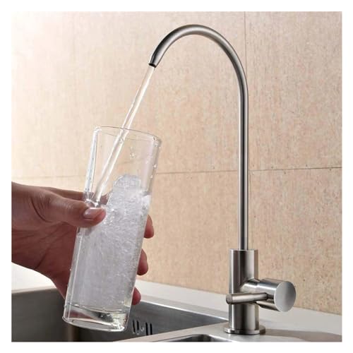 Robinet cuisine en acier inoxydable noir mat au design épuré - 2