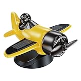 Yplkm Auto Armaturenbrett Solar Flugzeug Deko,Solarbetriebenes Drehendes Flugzeugmodell - Wohnaccessoires Für Reisebegeisterte Männer Frauen Geburtstag Weihnachten Geschenkideen