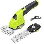 SnapFresh Tosaerba e Tagliasiepi 2 in 1 Tagliabordi a Batteria Forbici per Erba Cesoia Elettrica Larghezza di Taglio 84mm Lunghezza di Taglio 122mm Adatto al Giardino