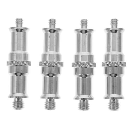 Image of 4Pcs Threaded Screw Adapter 1 /4 to 3 /8 Stainless Steel for Camera