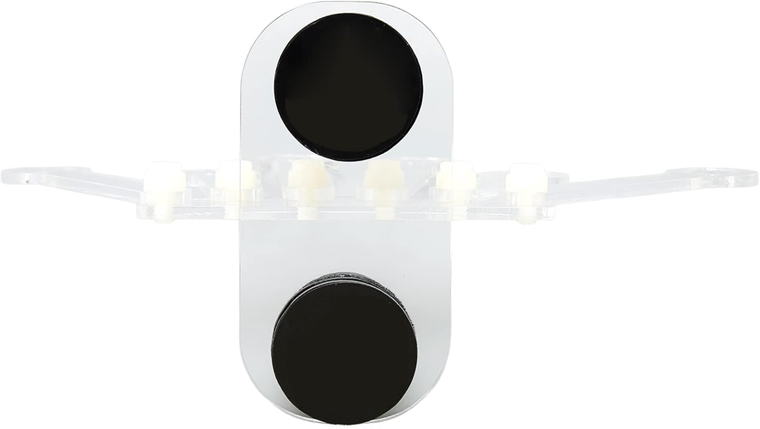 Coral Frag Holder, Aquarium Acrylic Coral Holder, Clear Shelves Coral Frag Rack, 6 Holes Magnetic Suction Cups Adjustable Transparent Fish Tank Coral Frag Rack with 6 Claw