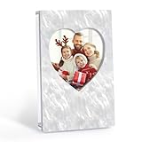 Grarry Instax Mini Frames 2x3, Heart Design Polaroid Picture Frame with Stand, Magnetic Acrylic Picture Frames for Desktop & Tobletop, Instax Frames with Fujifilm & Polaroid Film Display Your Memories