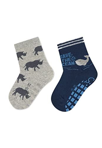 ABS Socks DP Rhinoceros+Whale Unisex-Child Socks