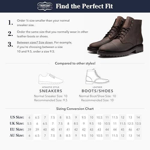 Image of Thursday Boot Company Captain Men's Lace-up Boot