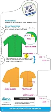 shirt with embroidery on the