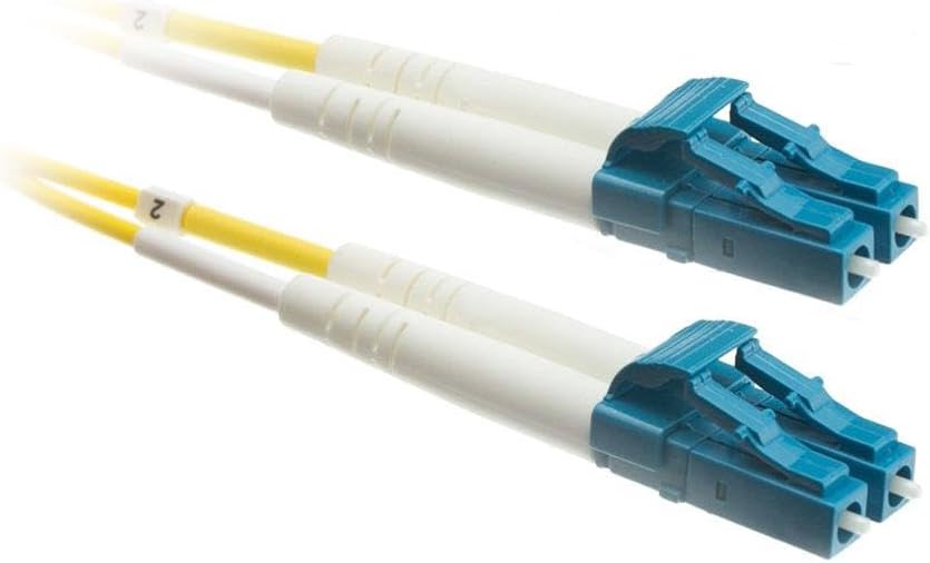 ACL 16.4 Feet (5 Meter) LC to LC Fiber Optic Cable, Singlemode, Duplex, 9/125, 2 Pack