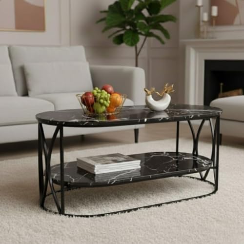 Image of Coffee Table Centre Table (Black Black, V DBL)