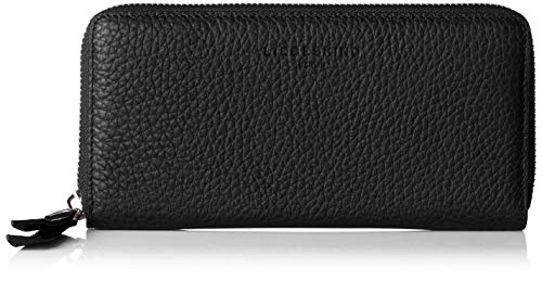 Preisvergleich Produktbild Liebeskind Berlin Damen Sallyls8 Millen Geldbörse, Schwarz (Black), 2x10x20 cm