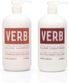 Verb Volume Shampoo and Conditioner Duo 33.8 oz each by Verb Volume