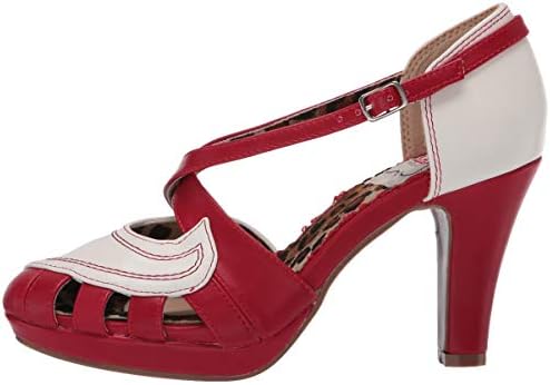 Bettie Page BP401-ANGIE Pump, red, 7 M US | Image 7