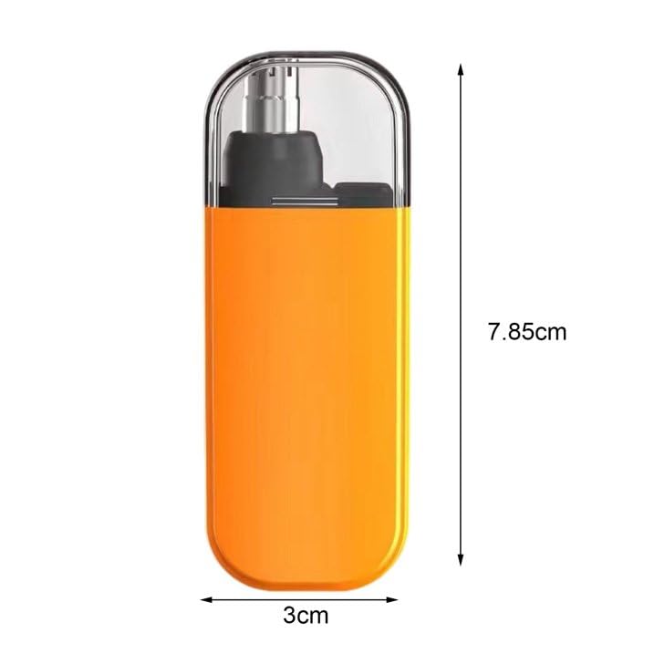 Image of Rechargeable Nose Hair Trimmer for Men & Women | USB Electric Ear & Nose Hair Remover | Waterproof, Painless & Portable Grooming Tool.