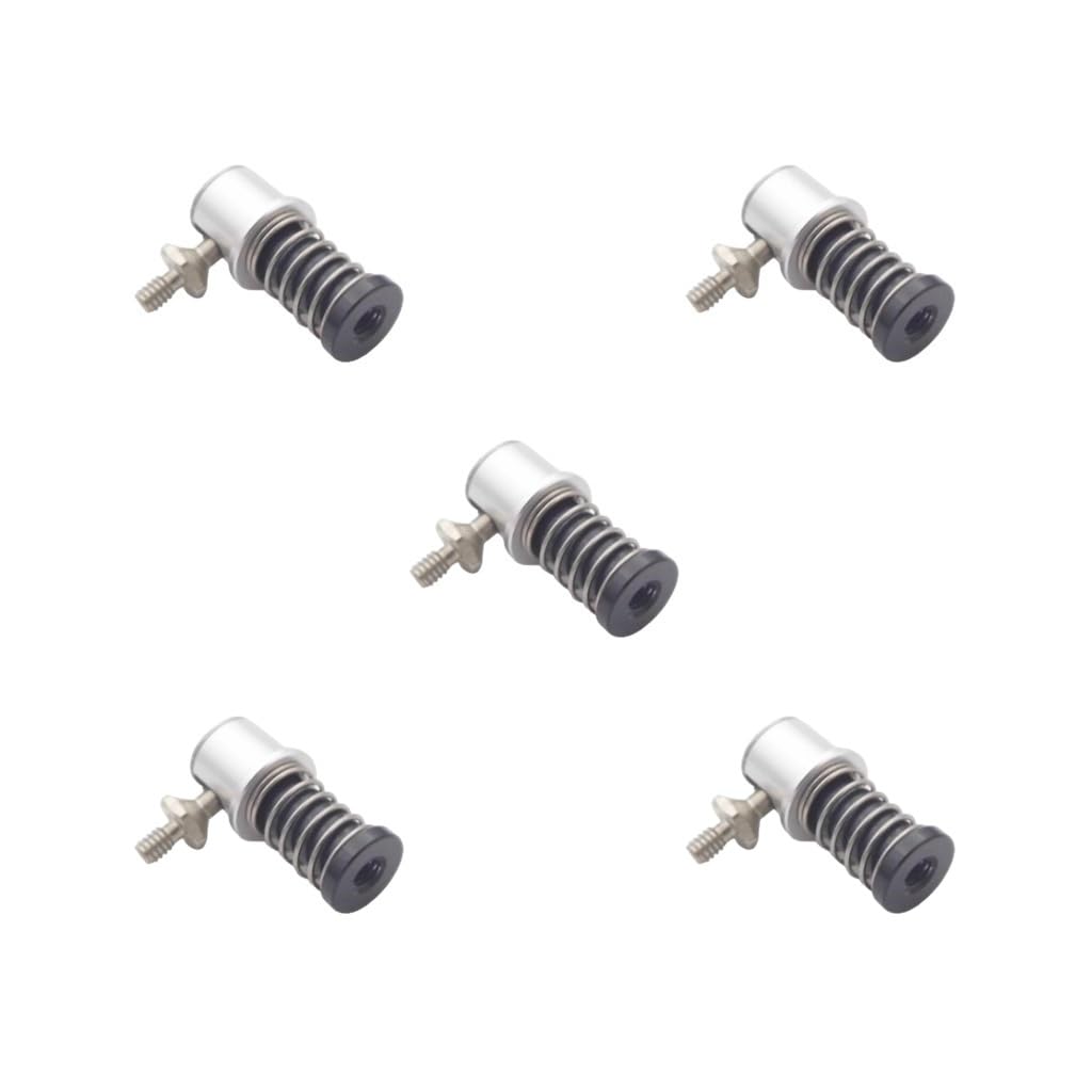KSJOAIDDE 5 set of M3 Pushrod Connector Linkage Stopper Metal RC Accessory for RC Boat RC Plane