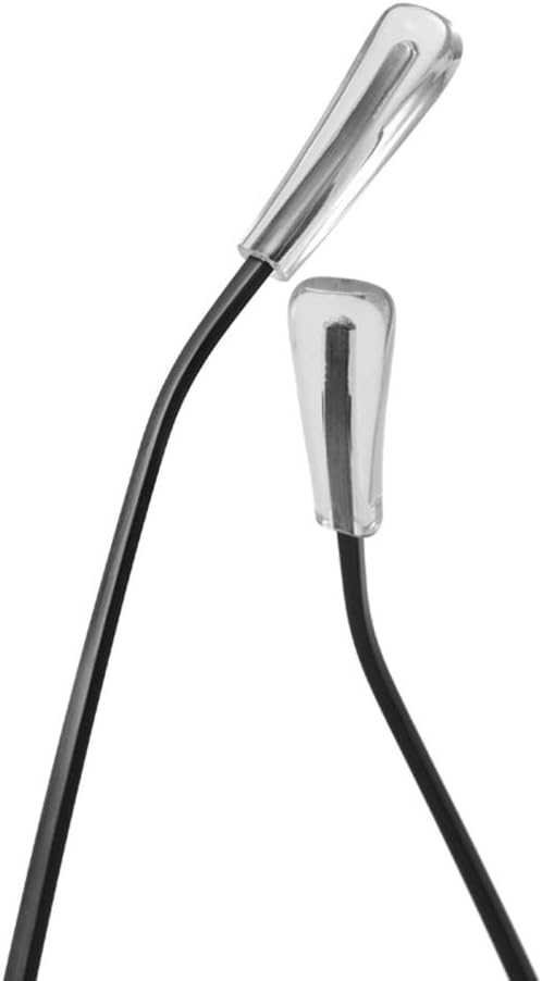 KESYOO Circle Glasses Small Round Frame Sunglasses Creative Eyeglasses Decorative Party Glasses Beach Eyewear for Men Women (Black) image 5 of 9 B08H54FL1W