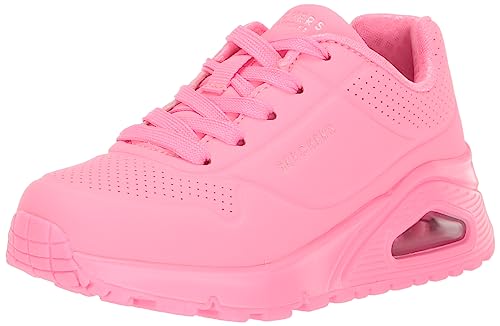 Image of Skechers Girl Uno Gen1 Shimmer Away Lace Up Shoe