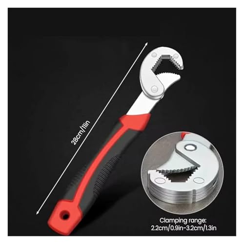 Clé à fourche multifonctionnelle en acier robuste pour serrage 22-32mm - 5