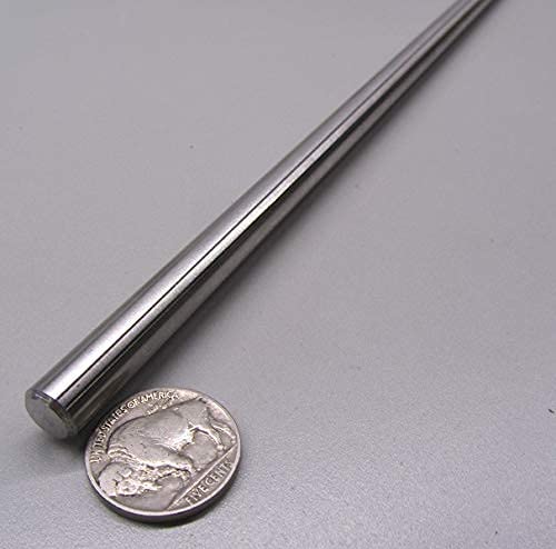 316 Stainless Steel Hardened Shaft 9mm Diameter x 800mm Long 1 pc