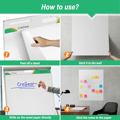 Cregear CREGEAR-EASEL PADS-25IN-2 PACK 25 X 30 Inch Sticky Easel Pads thumb #3