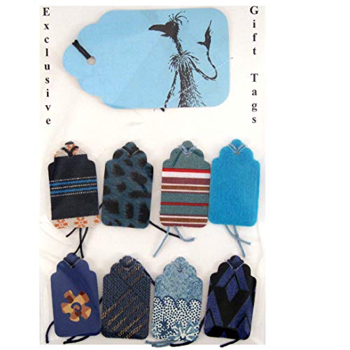 Handmade Blue Themed Gift Tags