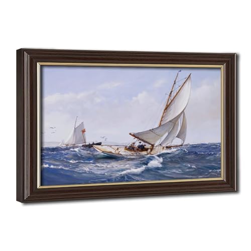 Poster Fair Wind Montague Dawson : l'impression sur toile pour évader l'esprit