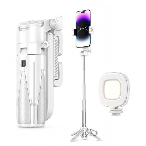 Trépied-Grip Klype Trépied Extensible SnapPro Blanc pour Smartphone et Vidéo