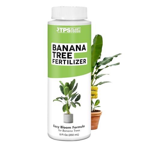 Banana Tree Fertilizer – Liquid Fertilizer for All Banana Tree Varieties, Supports Growth &...