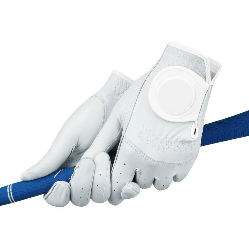 Kompatibel für PGA Damen-Golfhandschuhe, Vollledermaterial, für Golftraining und Outdoor-Kurse