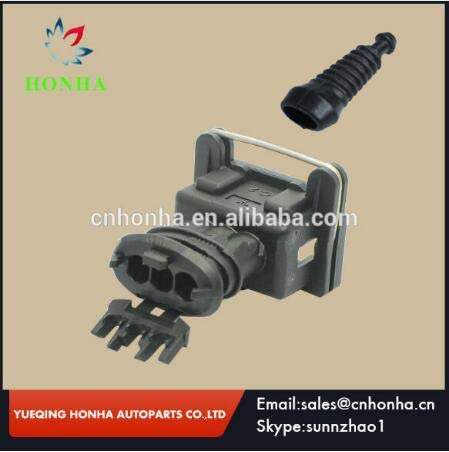 50sets 3 Way 3 PIN 3.5MM Car Fuel Injector Socket Plug DURITE Multiple Connector Junior Power Timer JPT Connector - (Color Name: 50sets)