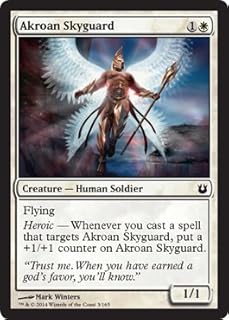 Magic The Gathering - Akroan Skyguard (3/165) - Born of The Gods